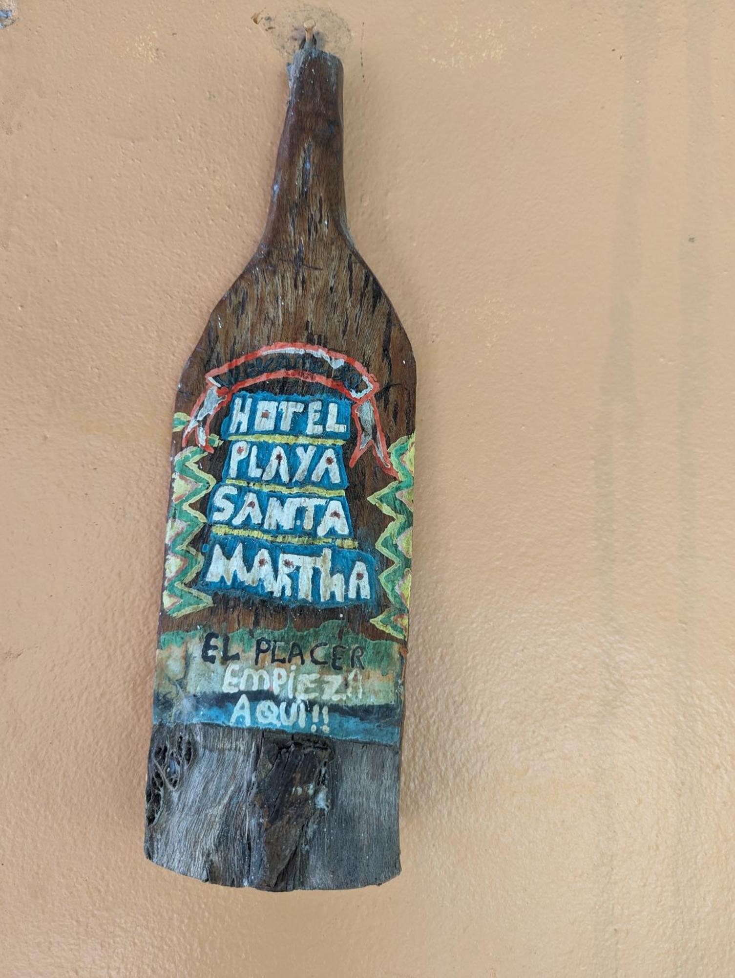 Hotel Playa Santa Martha Rivas Eksteriør billede